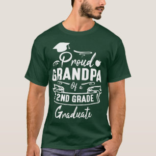 Proud Grandma Of A 2nd Grade Graduate Senior Class T-Shirt