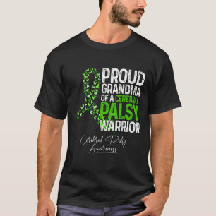 Proud Grandma Of A Cerebral Palsy Warrior Cp Aware T-Shirt