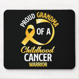 Proud Grandma Of A Childhood Cancer Warrior Mouse Pad