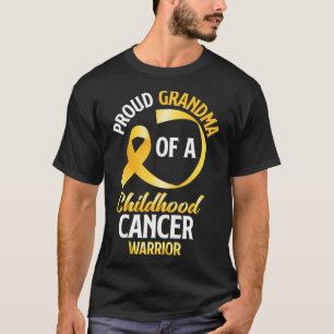 Proud Grandma Of A Childhood Cancer Warrior T-Shirt