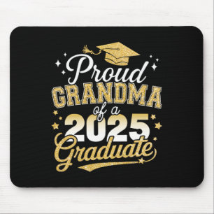 Proud Grandma Of A Cl Of 2025 Graduate Senior Grad Mouse Pad