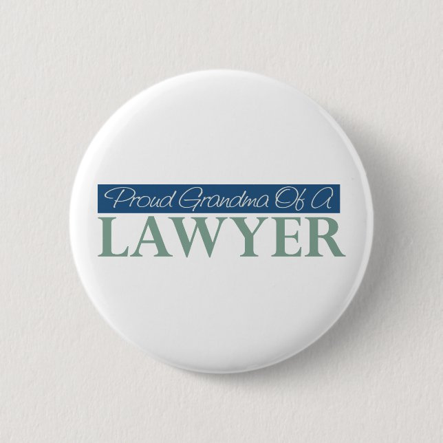 Proud Grandma Of A Lawyer 2 Inch Round Button (Front)