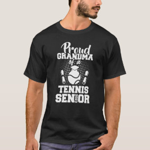 Proud Grandma Of A Tennis Senior 2023 Graduation D T-Shirt