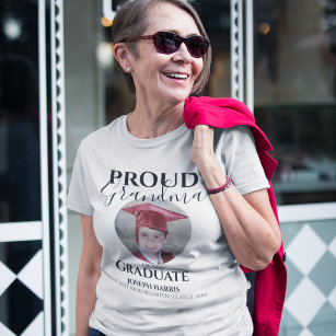 Proud Grandma Of The Graduate   Photo T-Shirt
