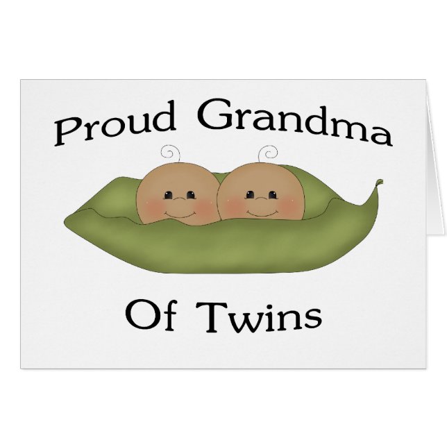 Proud Grandma Of Twins (Front Horizontal)
