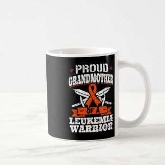Proud Grandmother Of A Leukaemia Warrior Awareness Coffee Mug