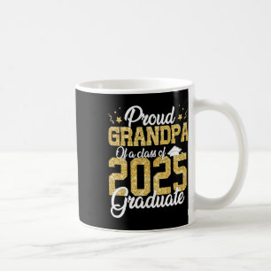 Proud Grandpa Of A Cl Of 2025 Graduate Senior Grad Coffee Mug