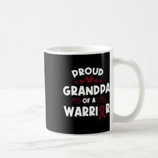 Proud Grandpa Of A Sickle Cell Warrior Sickle Cell Coffee Mug