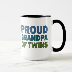 Proud Grandpa of Twins Mug