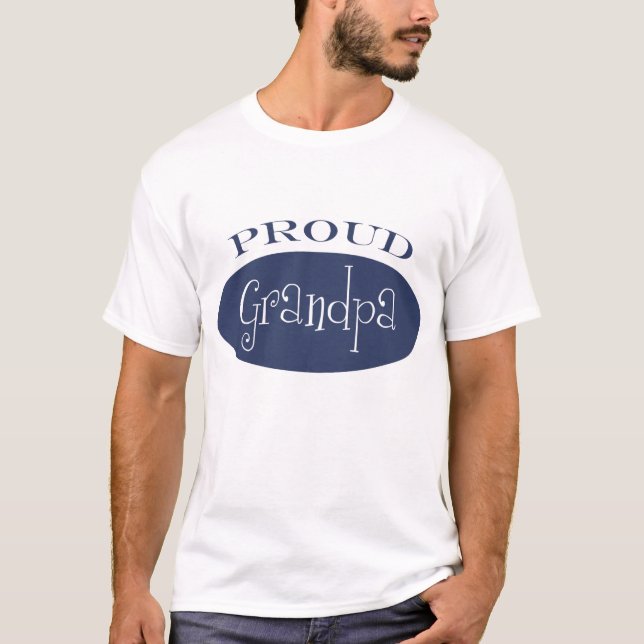 proud grandpa T-Shirt (Front)