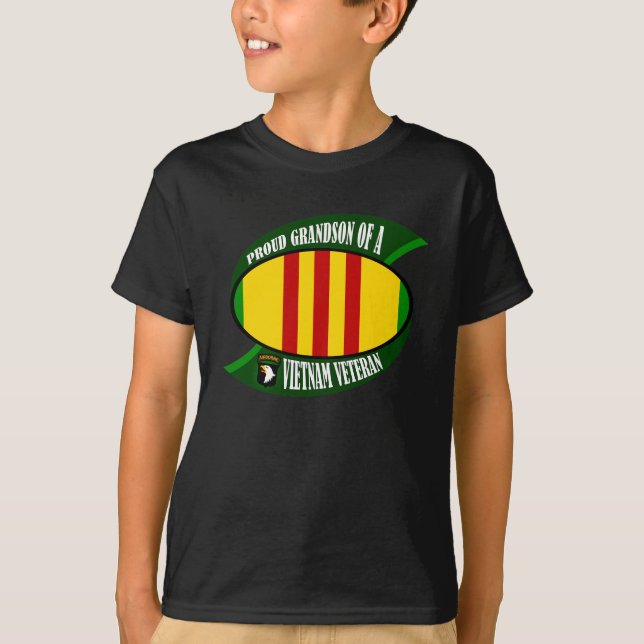 Proud Grandson T-Shirt (Front)