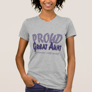 Proud Great Aunt - Personalize It T-Shirt