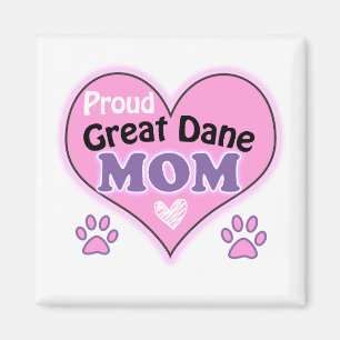 Proud Great Dane Mom Magnet