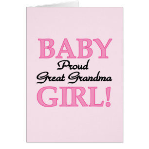Proud Great Grandma Baby Girl Tshirts and Gifts