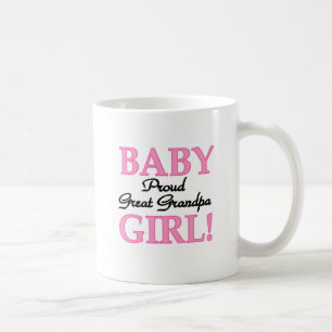 Proud Great Grandpa of Girl T-shirts and Gifts Coffee Mug