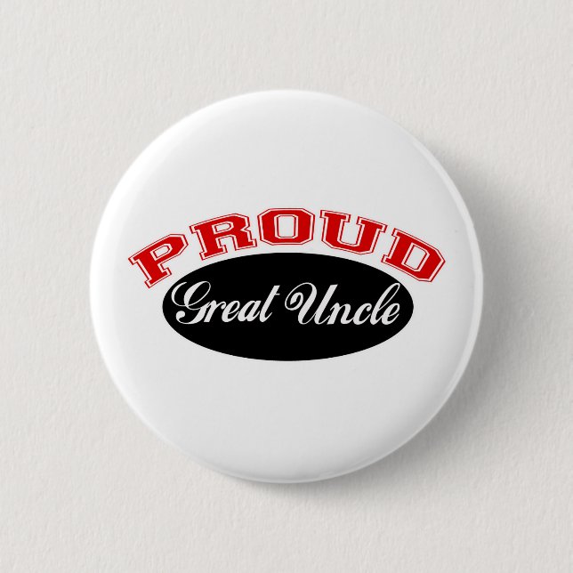 Proud Great Uncle 2 Inch Round Button (Front)