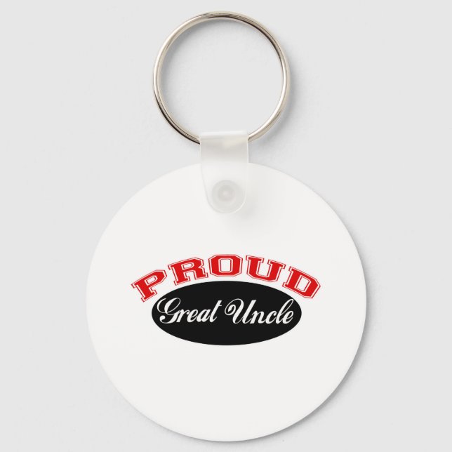 Proud Great Uncle Keychain (Front)
