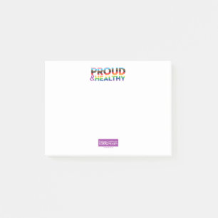 Proud & Healthy Post-It® Notes