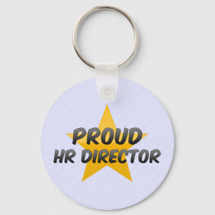 Proud Hr Director Keychain