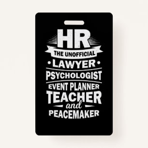 Proud Human Resources Badge