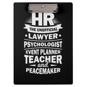 Proud Human Resources Clipboard