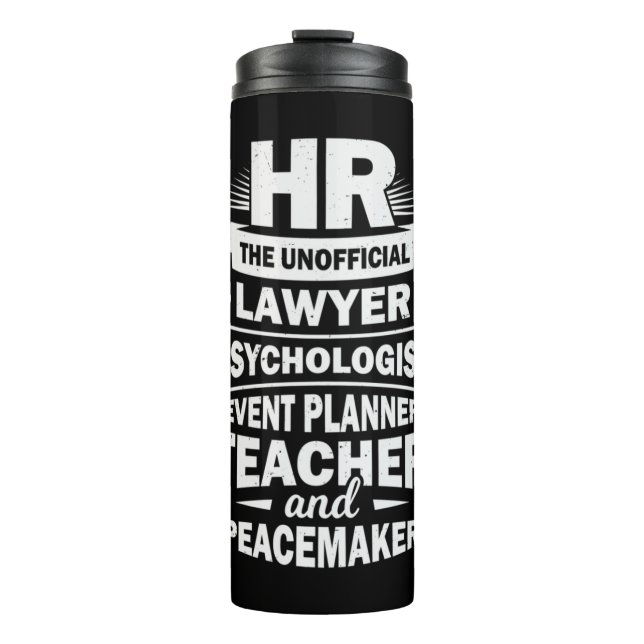 Proud Human Resources Thermal Tumbler (Front)