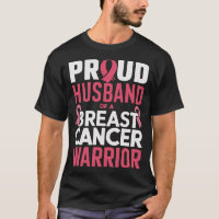 Proud Husband of a Breast Cancer Warrior - pink