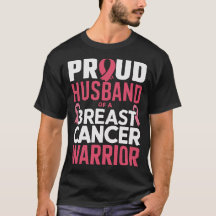 Proud Husband of a Breast Cancer Warrior - pink