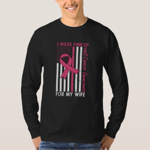 Proud Husband Of A Breast Cancer Warrior Wife T-Shirt
