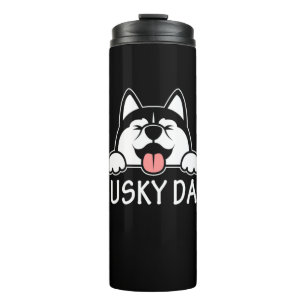Proud Husky Dog Thermal Tumbler