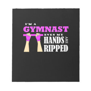 Proud I Am A Gymnast Notepad
