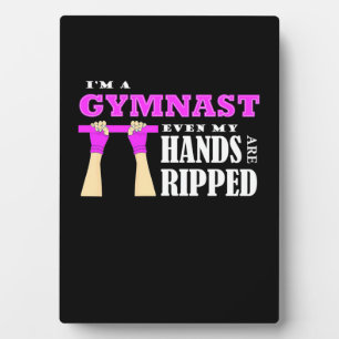 Proud I Am A Gymnast Plaque