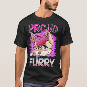 Proud I Furries Cosplay Fandom 15 T-Shirt