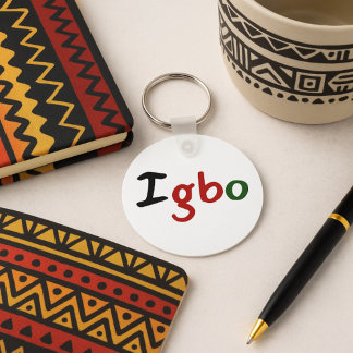 Proud Igbo Pan-African  Keychain