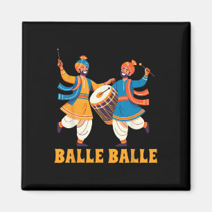 Proud Indian Punjabi Pride Meet Me In India Balle  Magnet