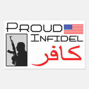 Proud Infidel Sticker