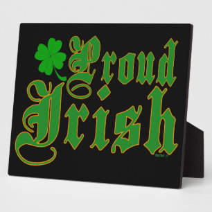Proud Irish Plaques