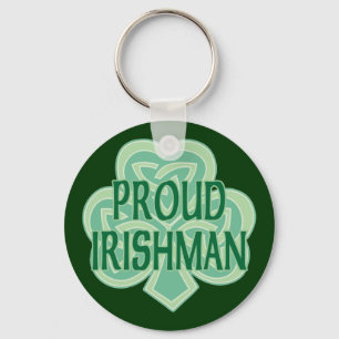 Proud Irishman Keychain