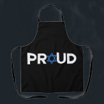 Proud Jewish Hebrew Holiday Proud Jew Religious  Apron<br><div class="desc">Proud Jewish Hebrew Holiday Proud Jew Religious</div>