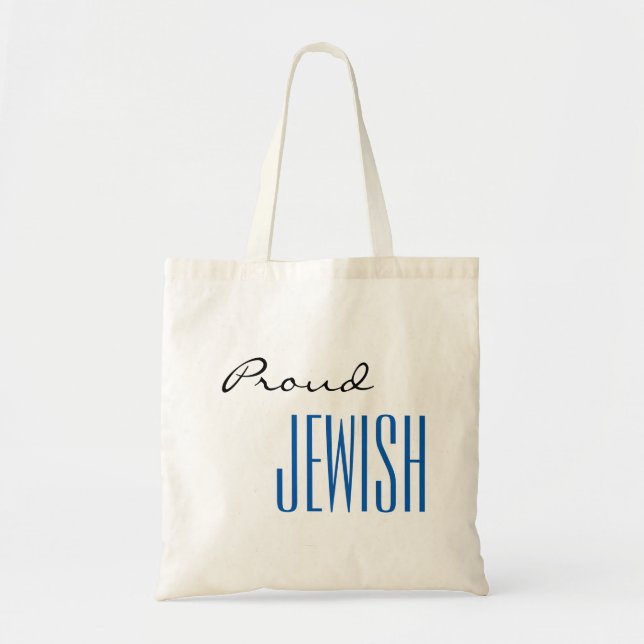 Proud Jews Tote Bag (Front)