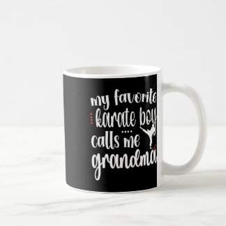 Proud Karate Grandma Karate Grandmother Coffee Mug