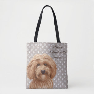 Proud Labradoodle mom <3 Tote Bag