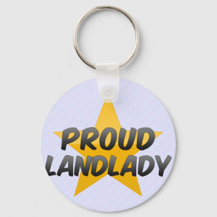 Proud Landlady Keychain