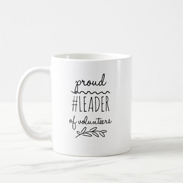 proud leader of volunteers #lovols mug (Left)