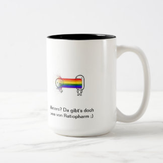PROUD Lesbian Two-Tone Coffee Mug
