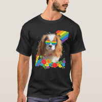 Proud LGBT Gay Cavalier King Charles Spaniel Dog
