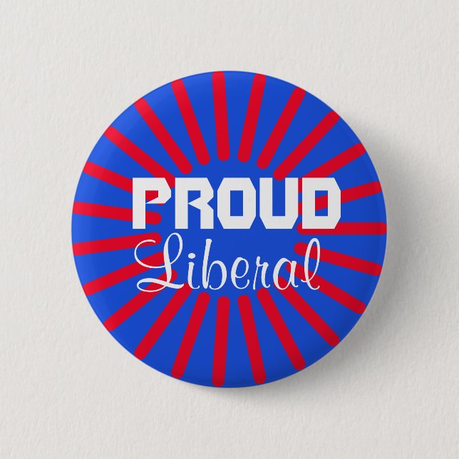 Proud Liberal Button (Front)