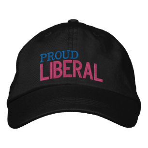 Proud Liberal Embroidered Hat