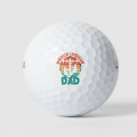 Proud Lineman Dad for Power Pole Electricians Gift