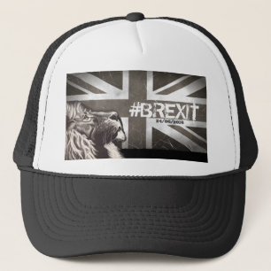 Proud Lion #Brexit Customise the Date 24/06/2016 Trucker Hat